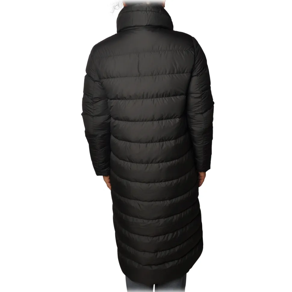 Woolrich - Long Quilted Down Jacket - Black - Jacket - Luxury Exclusive Collection - Avvenice