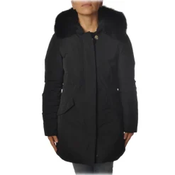 Woolrich - Luxury Arctic Parka With Fox Fur - Black - Jacket - Luxury Exclusive Collection - Avvenice