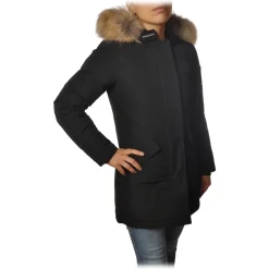 Woolrich - Luxury Arctic Parka With Racoon Fur - Black - Jacket - Luxury Exclusive Collection - Avvenice