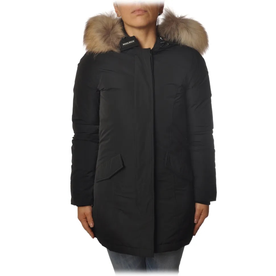 Woolrich - Luxury Arctic Parka With Racoon Fur - Black - Jacket - Luxury Exclusive Collection - Avvenice