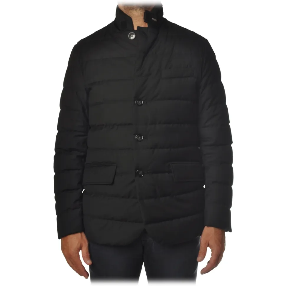 Woolrich - Padded Luxe Blazer - Black - Jacket - Luxury Exclusive Collection - Avvenice