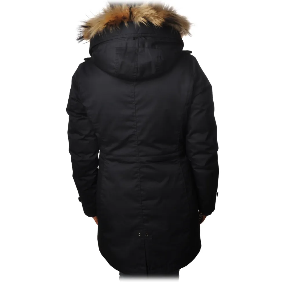 Woolrich - Parka Down Jacket Scarlett - Blue - Jacket - Luxury Exclusive Collection - Avvenice