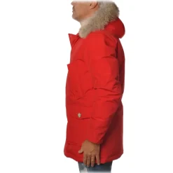 Woolrich - Parka With Detachable Fur - Red - Jacket - Luxury Exclusive Collection - Avvenice