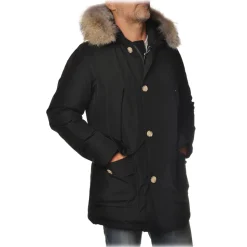 Woolrich - Parka With Detachable Fur - Black - Jacket - Luxury Exclusive Collection - Avvenice