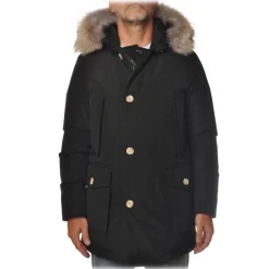 Woolrich - Parka With Detachable Fur - Black - Jacket - Luxury Exclusive Collection - Avvenice