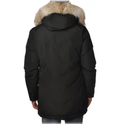 Woolrich - Parka With Detachable Fur - Black - Jacket - Luxury Exclusive Collection - Avvenice