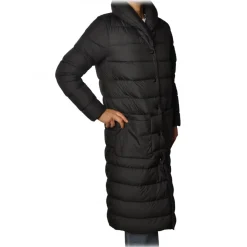 Woolrich - Quilted Long Model Down Jacket - Black - Jacket - Luxury Exclusive Collection - Avvenice