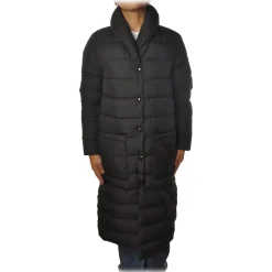 Woolrich - Quilted Long Model Down Jacket - Black - Jacket - Luxury Exclusive Collection - Avvenice