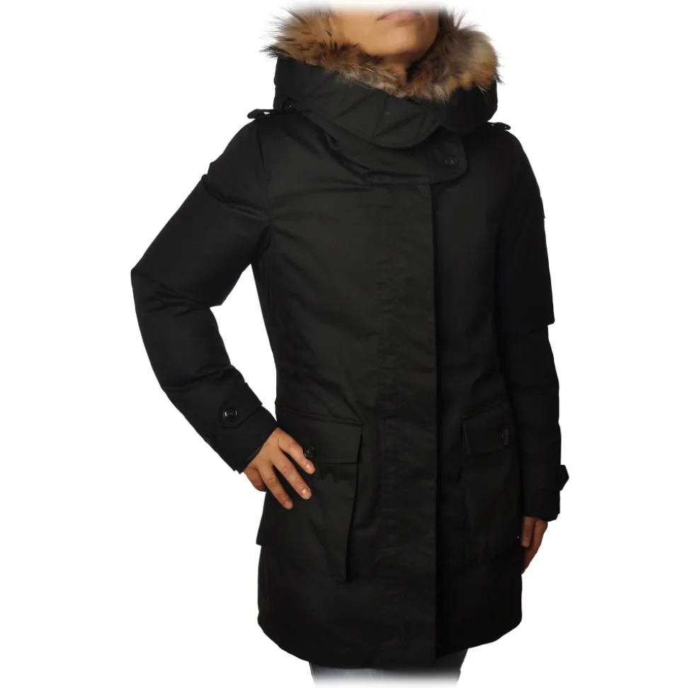 Woolrich - Scarlett Parka Down Jacket - Black - Jacket - Luxury Exclusive Collection - Avvenice
