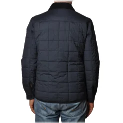 Woolrich - Shirt-Cut Jacket in Square Quilting - Blue - Jacket - Luxury Exclusive Collection - Avvenice