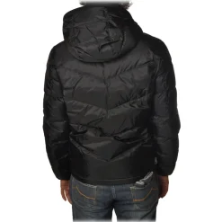 Woolrich - Short Down Jacket in Quilted Effect - Black - Jacket - Luxury Exclusive Collection - Avvenice