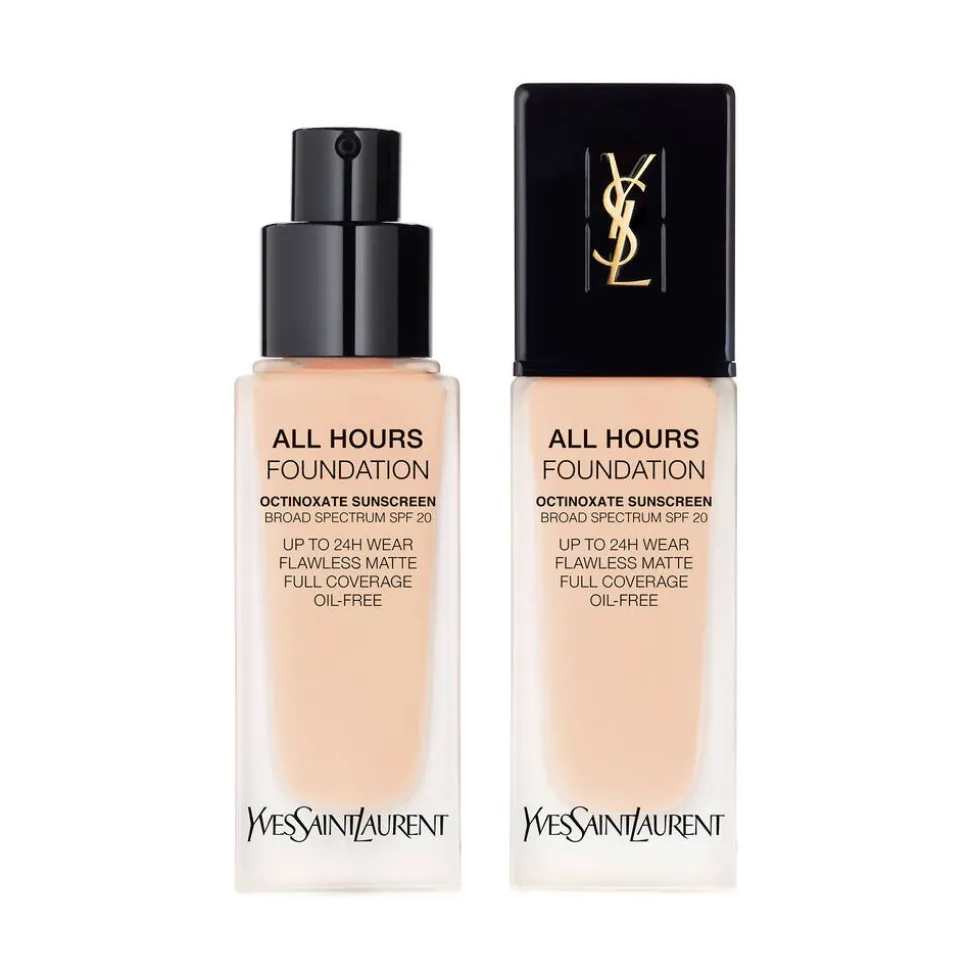 Yves Saint Laurent - All Hours Foundation - A Full Coverage Foundation - Luxury - Avvenice