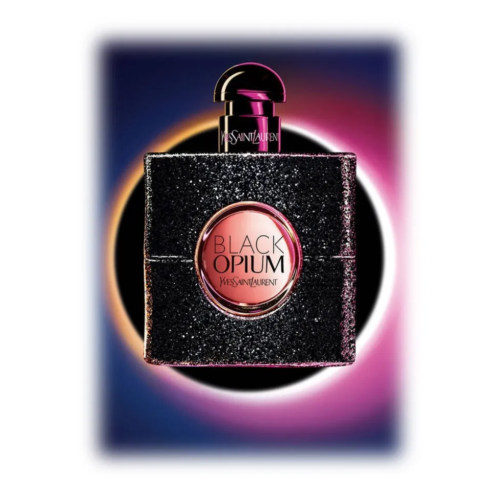 Yves Saint Laurent - Black Opium Eau De Parfum - An Addictive Black Coffee, White Florals and Vanilla - Luxury - 20 ml - Avvenice