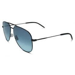 Yves Saint Laurent - Classic SL 11 Aviator Sunglasses with Double Brass Bridge and Nylon Lenses - Black - Saint Laurent Eyewear - Avvenice