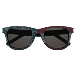 Yves Saint Laurent - Classic SL 51 Strass Square Wellington Frame Sunglasses with Crystals - Black - Saint Laurent Eyewear - Avvenice