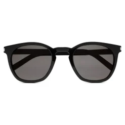 Yves Saint Laurent - Classic SL 28 Sunglasses with Rounded Square Frame - Used Black - Saint Laurent Eyewear - Avvenice
