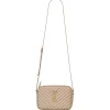 Yves Saint Laurent - Lou Camera Bag in Quilted Leather - Dark Beige - Saint Laurent Exclusive Collection - Avvenice
