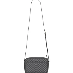 Yves Saint Laurent - Lou Camera Bag in Quilted Leather - Storm - Saint Laurent Exclusive Collection - Avvenice