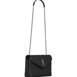 Yves Saint Laurent - Loulou Small in Quilted Leather - Black - Saint Laurent Exclusive Collection - Avvenice