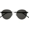 Yves Saint Laurent - Monogram SL 250-B M Sunglasses - Silver - Sunglasses - Saint Laurent Eyewear - Avvenice