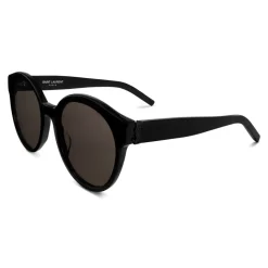 Yves Saint Laurent - Monogramme SL M31 Cat Eye Sunglasses with Nylon Lenses and Acetate - Black - Saint Laurent Eyewear - Avvenice