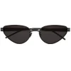 Yves Saint Laurent - Monogramme Triangular SL M51 Sunglasses - Black - Saint Laurent Eyewear - Avvenice
