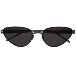 Yves Saint Laurent - Monogramme Triangular SL M51 Sunglasses - Black - Saint Laurent Eyewear - Avvenice
