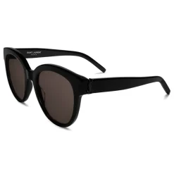 Yves Saint Laurent - Monogramme Cat Eye SL M29 Sunglasses - Black - Saint Laurent Eyewear - Avvenice
