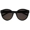 Yves Saint Laurent - Monogramme Cat Eye SL M29 Sunglasses - Black Brown - Saint Laurent Eyewear - Avvenice