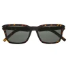 Yves Saint Laurent - New Wave SL 283/F Sunglasses with Rectangular Frame - Light Havana - Saint Laurent Eyewear - Avvenice