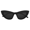 Yves Saint Laurent - New Wave SL 213 Lily Sunglasses with Triangular Frame - Black - Saint Laurent Eyewear - Avvenice