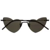 Yves Saint Laurent - New Wave Loulou 254 Black Heart Sunglasses - Sunglasses - Yves Saint Laurent Eyewear - Avvenice