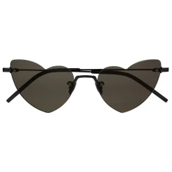 Yves Saint Laurent - New Wave Loulou 254 Black Heart Sunglasses - Sunglasses - Yves Saint Laurent Eyewear - Avvenice