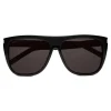 Yves Saint Laurent - New Wave SL 1 Sunglasses with Thick Frame - Black - Saint Laurent Eyewear - Avvenice