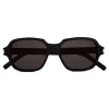 Yves Saint Laurent - New Wave SL 292 Sunglasses with Rectangular Frame - Black - Saint Laurent Eyewear - Avvenice