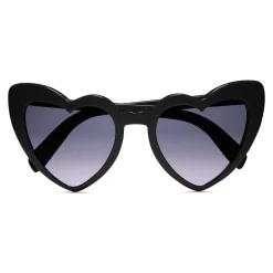 Yves Saint Laurent - New Wave 181 Leulou Heart Sunglasses with Gradient Black Motif - Sunglasses - Yves Saint Laurent Eyewear - Avvenice