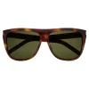 Yves Saint Laurent - New Wave SL 1 Sunglasses with Thick Frame - Light Havana - Saint Laurent Eyewear - Avvenice