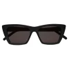 Yves Saint Laurent - New Wave SL 276 Sunglasses with Triangular Frame - Black - Saint Laurent Eyewear - Avvenice