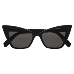 Yves Saint Laurent - New Wave SL 244 Victorie Sunglasses with Triangular Frame - Black - Saint Laurent Eyewear - Avvenice