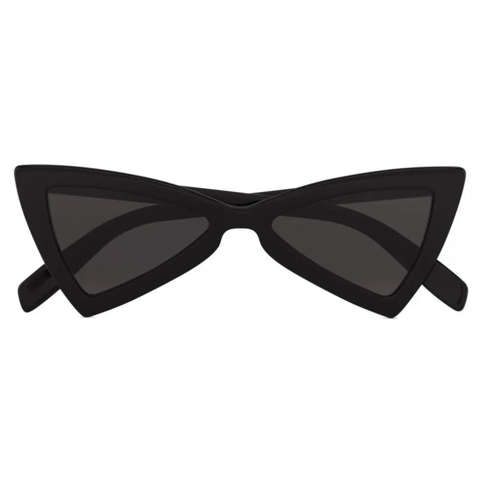 Yves Saint Laurent - New Wave SL 207 Jerry Sunglasses with Triangular Frame - Black - Saint Laurent Eyewear - Avvenice