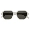 Yves Saint Laurent - New Wave SL 292 Sunglasses with Rectangular Frame - White - Saint Laurent Eyewear - Avvenice