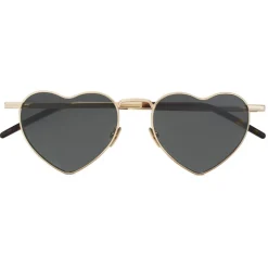 Yves Saint Laurent - New Wave SL 301 Loulou Sunglasses - Gold - Saint Laurent Eyewear - Avvenice
