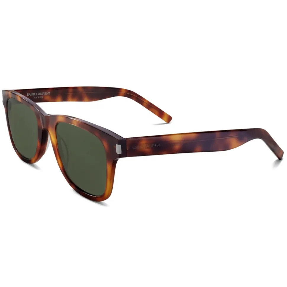 Yves Saint Laurent - Rectangular SL 51 Sunglasses New Slim - Havana - Sunglasses - Saint Laurent Eyewear - Avvenice