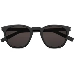 Yves Saint Laurent - Rectangular SL 28 Sunglasses Slim - Black - Sunglasses - Saint Laurent Eyewear - Avvenice