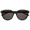 Yves Saint Laurent - Round SL 317 Sunglasses - Signature Black - Saint Laurent Eyewear - Avvenice