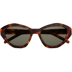 Yves Saint Laurent - SL M60 Sunglasses - Medium Havana - Sunglasses - Saint Laurent Eyewear - Avvenice