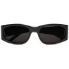 Yves Saint Laurent - Square SL 329 Sunglasses - Signature Black - Saint Laurent Eyewear - Avvenice