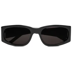 Yves Saint Laurent - Square SL 329 Sunglasses - Signature Black - Saint Laurent Eyewear - Avvenice