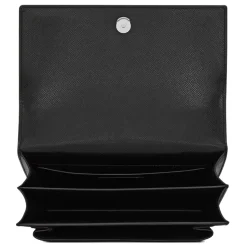 Yves Saint Laurent - Sunset Medium in Coated-Bark Leather - Black - Saint Laurent Exclusive Collection - Avvenice