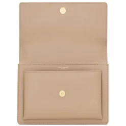 Yves Saint Laurent - Sunset Medium in Smooth Leather - Dark Beige - Saint Laurent Exclusive Collection - Avvenice
